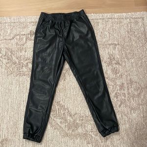 BB Dakota-Steve Madden faux leather joggers